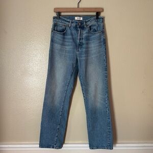 MADEWELL Long Line Straight Jeans
